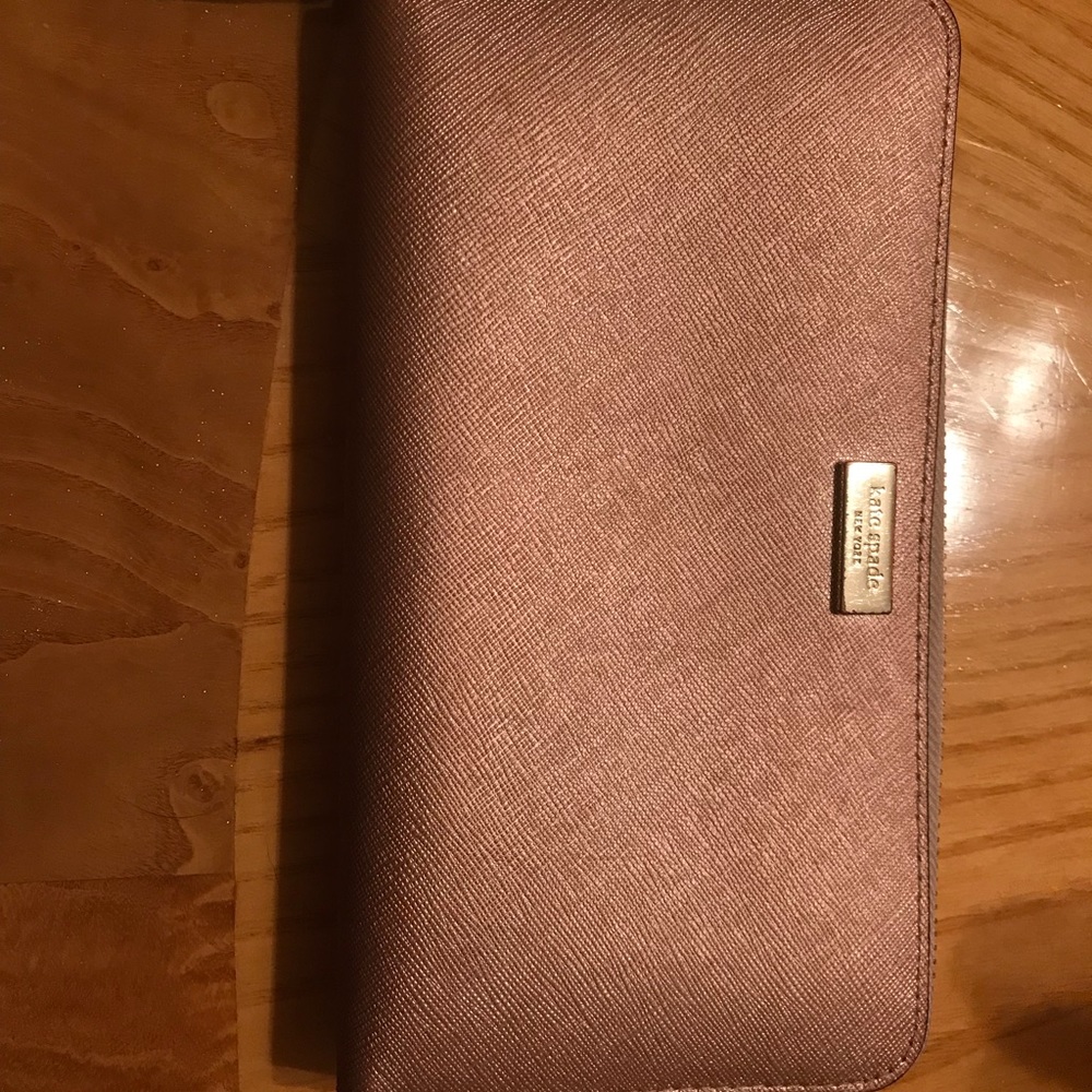 Rose gold Kate Spade Wallet